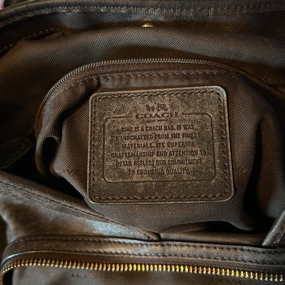 Coach Edie Signature Canvas Hobo Shoulder Bag - Picture 4 of 15